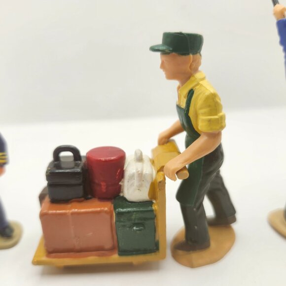 5 Piece Vintage LGB German Railroad Workers Characters - Picture 3 of 8